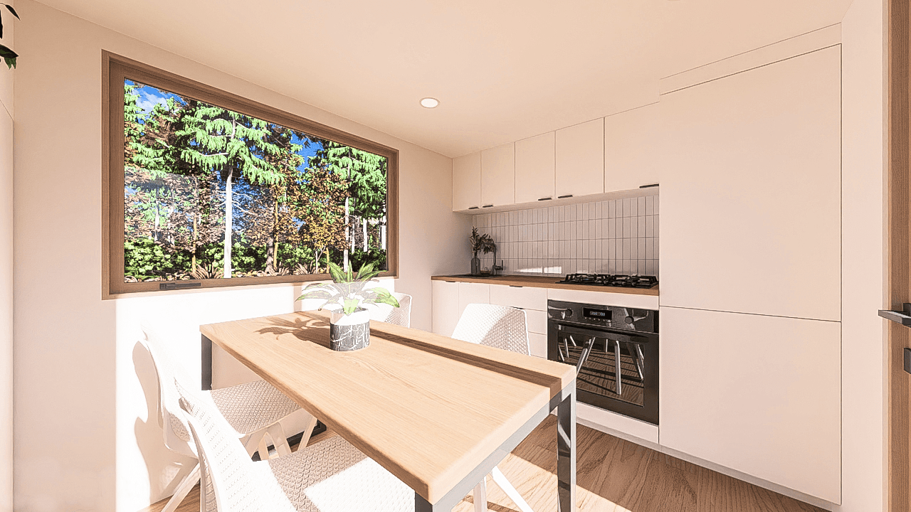 Luna Tiny House Kitchen+Dining