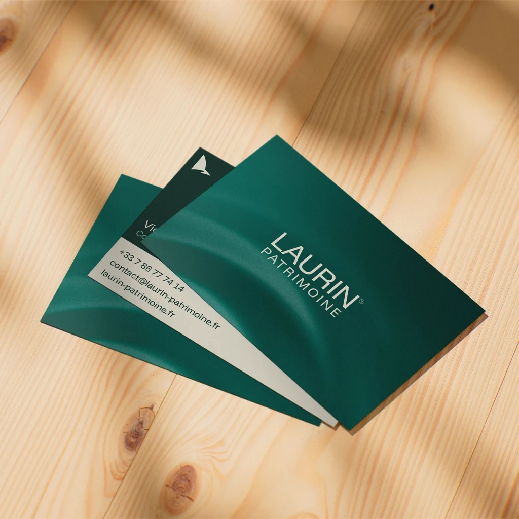Laurin Patrimoine et studio expone - Carte de visites
