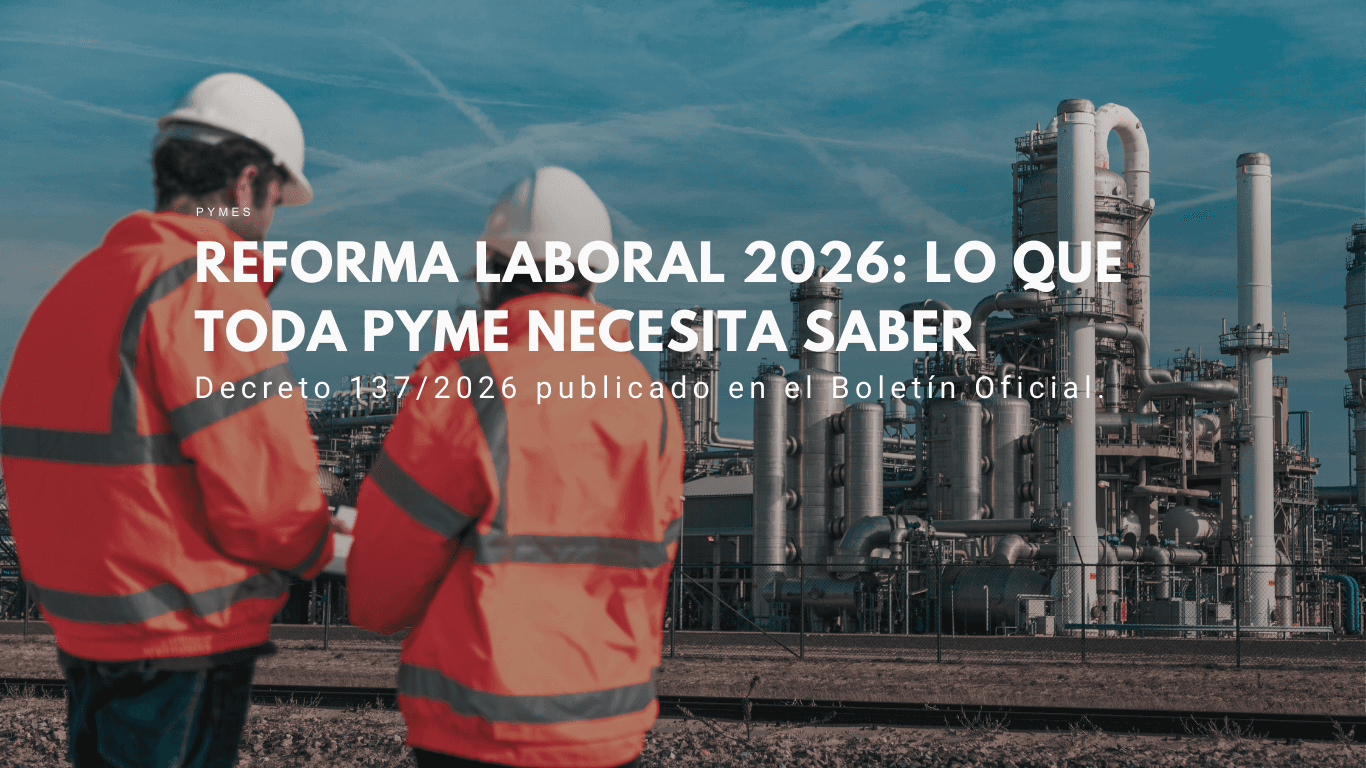 Reforma laboral Argentina 2026 Ley 27802 Decreto 137 cambios PyMEs industriales jornada FAL RIMI