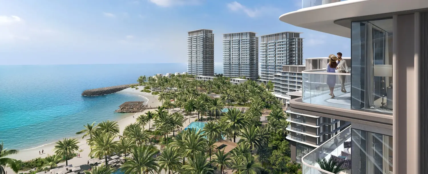 Address Residences Al Marjan Island building view