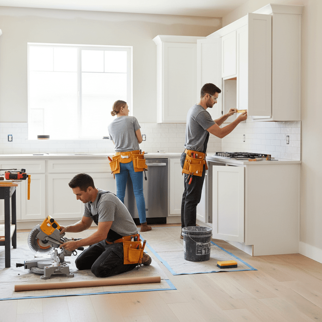 remodeling and renovation project for a home near Sacramento CA