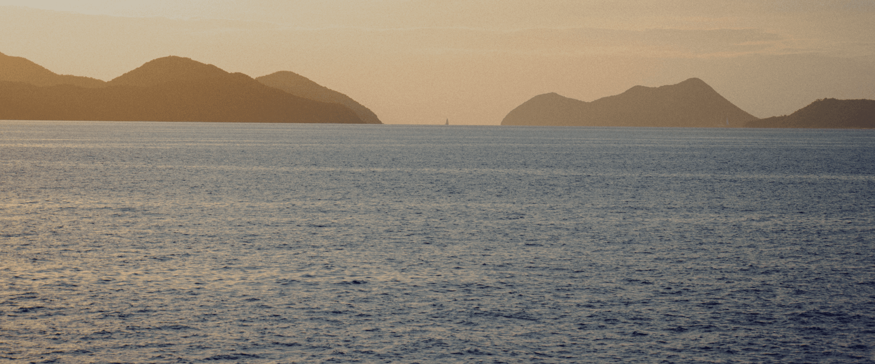 View of the Caribbean
