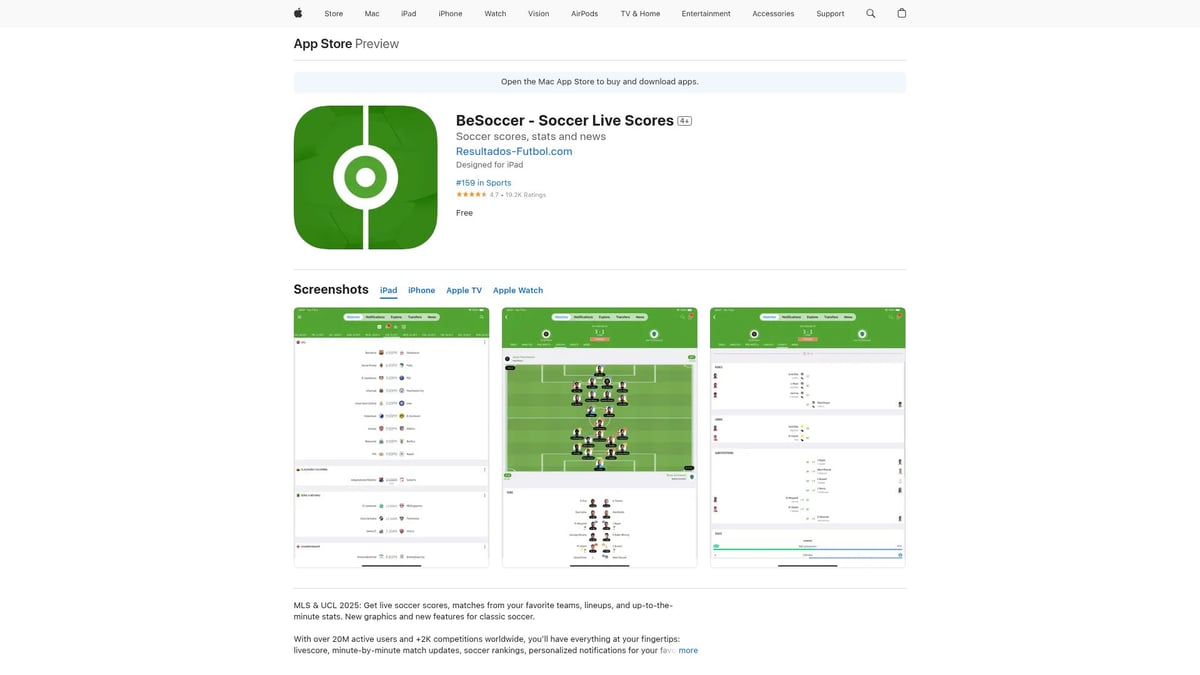 7 Essential Features Of The Be Soccer App For 2025 Fans - Live Scores & Real-Time Match Updates