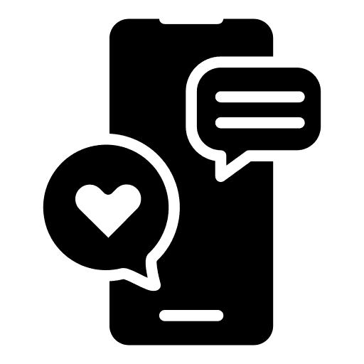 person sitting front of laptop (Background Removed)