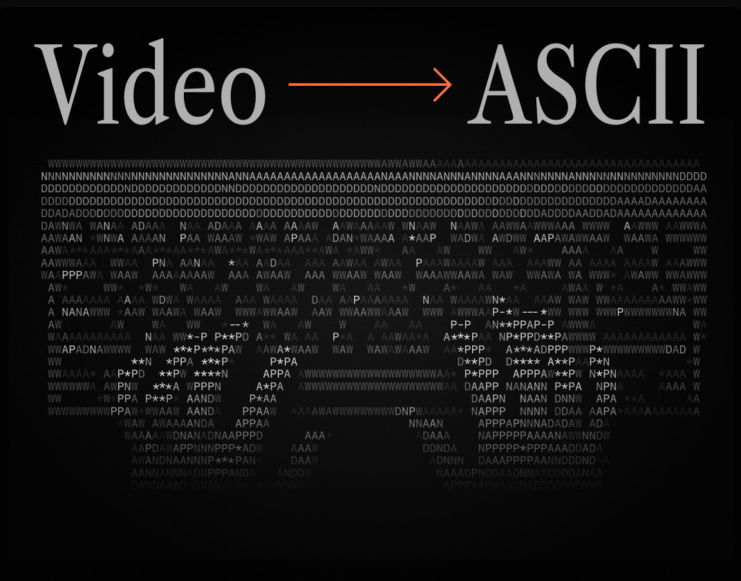 Video to ascii converter component thumbnail