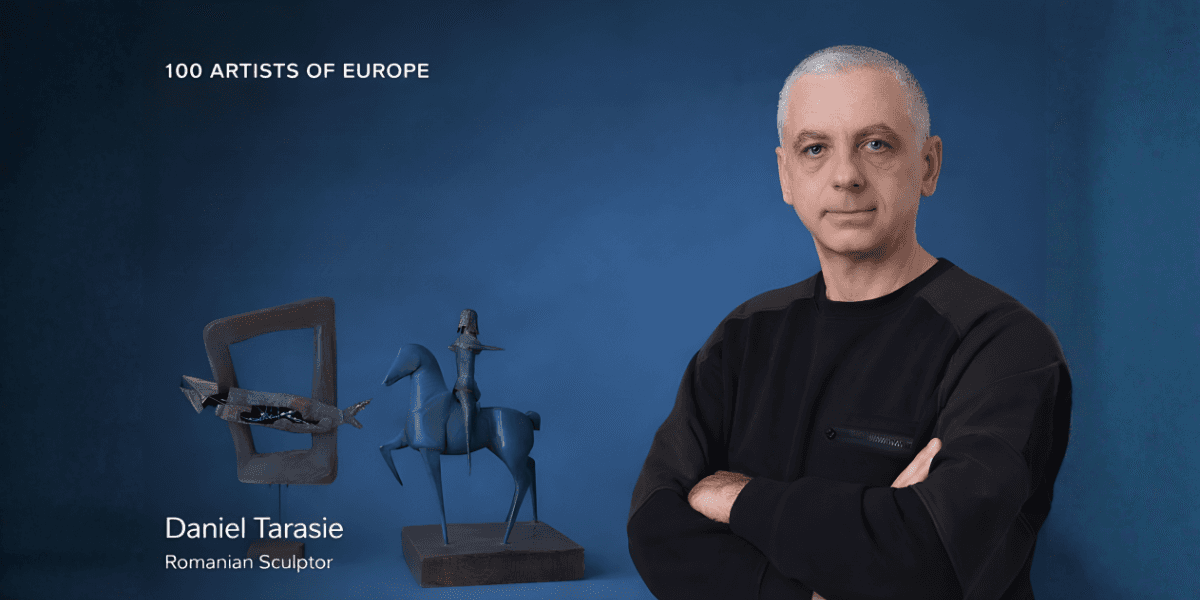 Daniel Tarasie, Romanian sculptor, blends materials and symbolic themes to provoke introspection and explore the human spirit through his art.