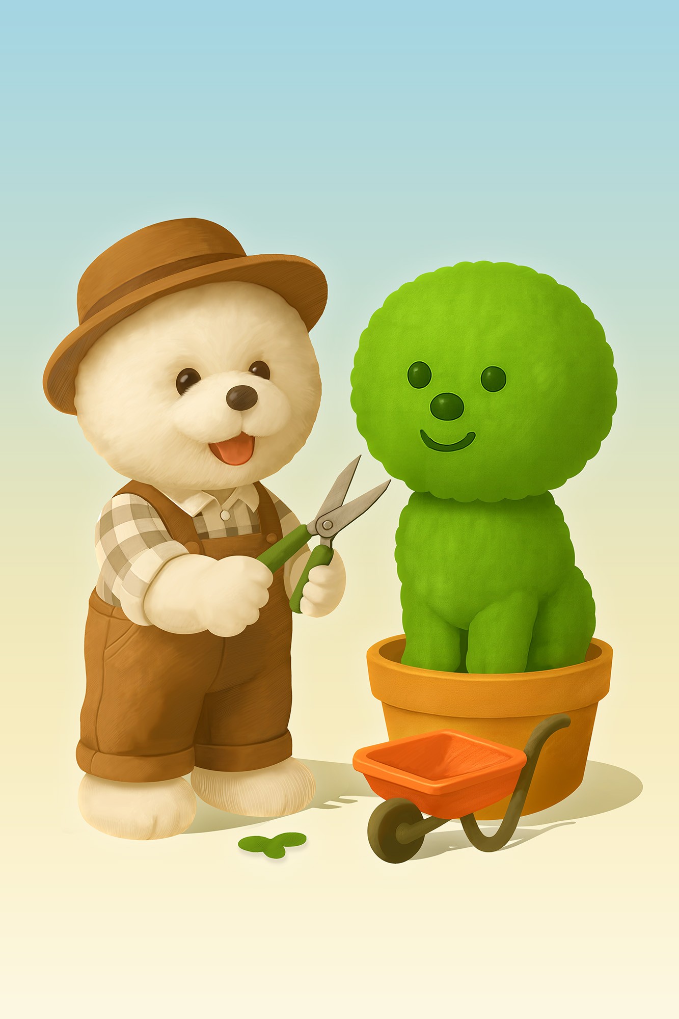 Smile Pup — Topiary
