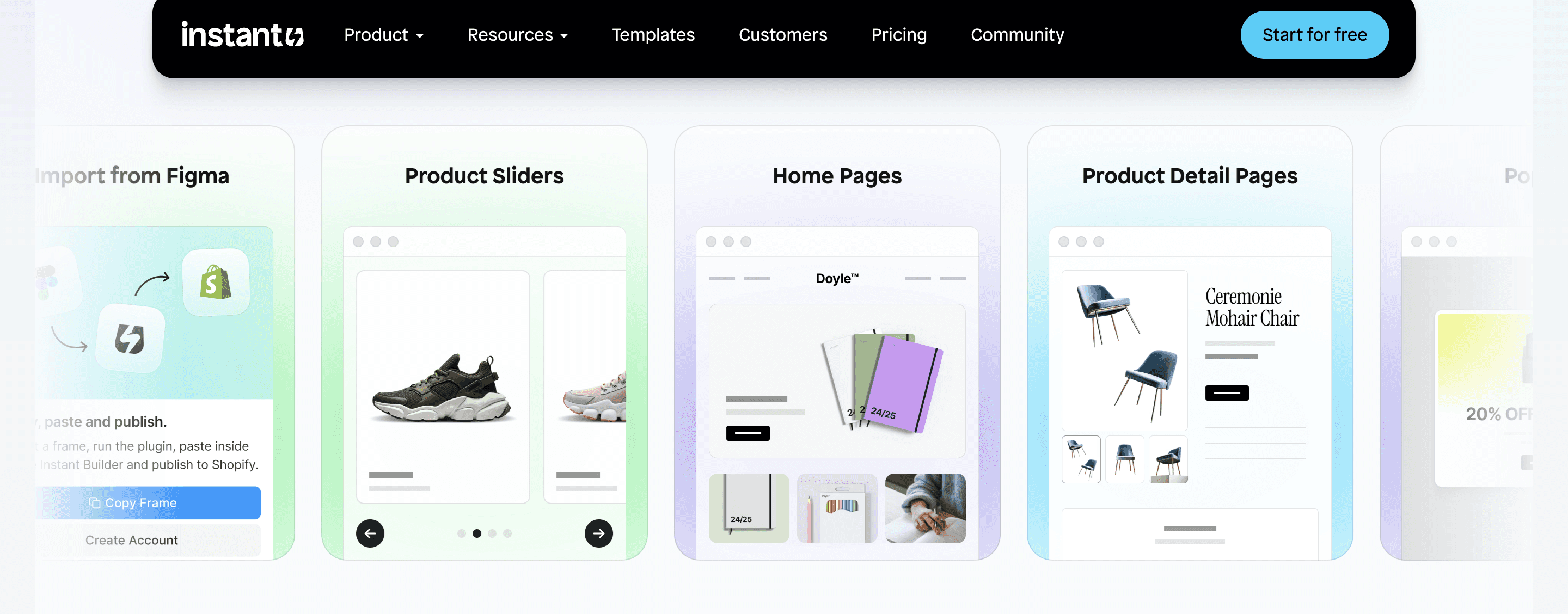 site bulder - magento alternatives