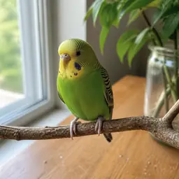 APOBレビュアー、Riku Satoの緑色のセキセイインコのアバター