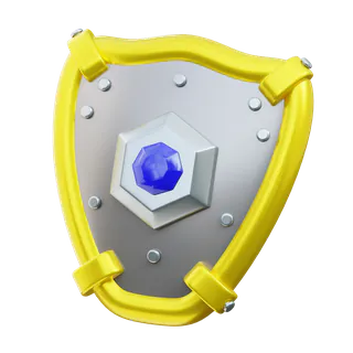 Free 3D shield icon