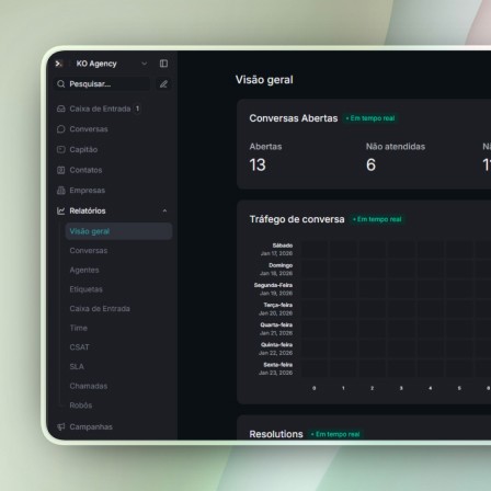Green glass-metallic background with statistic cards
