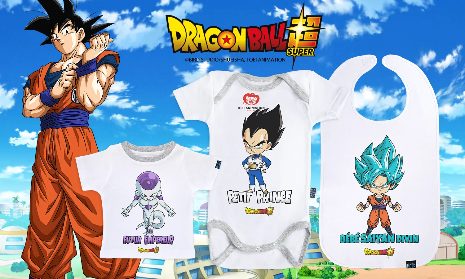 design sous licence dragon ball super