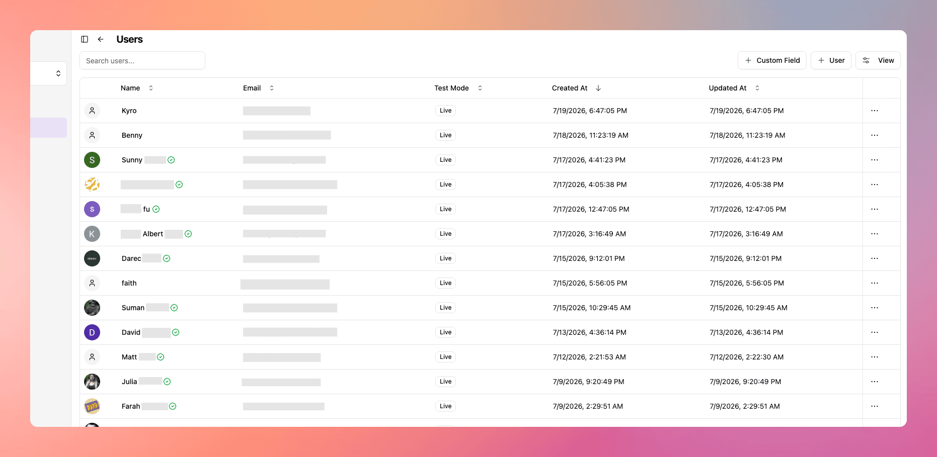 Managing FramerAuth members