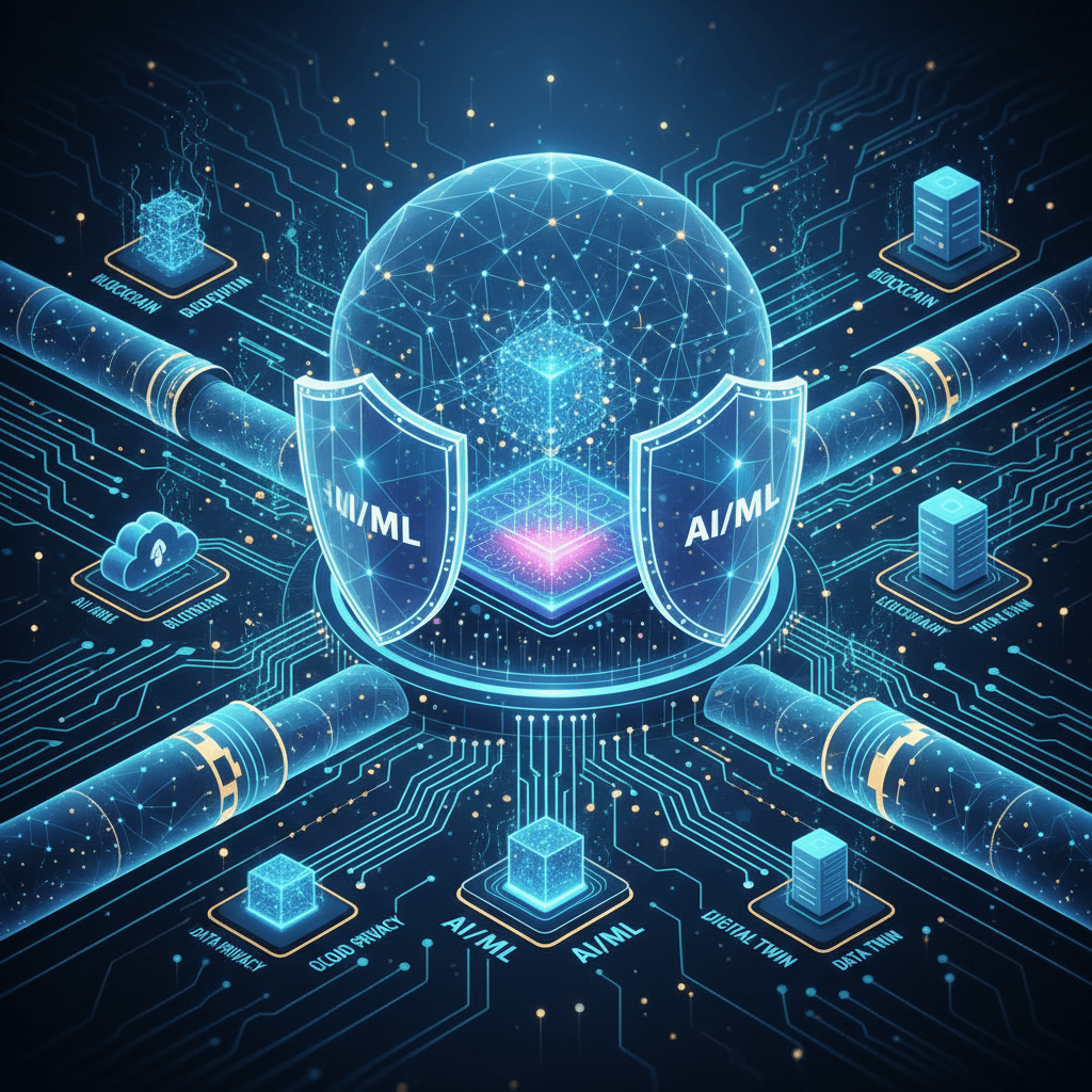 Data being fed into AI and machine learning models