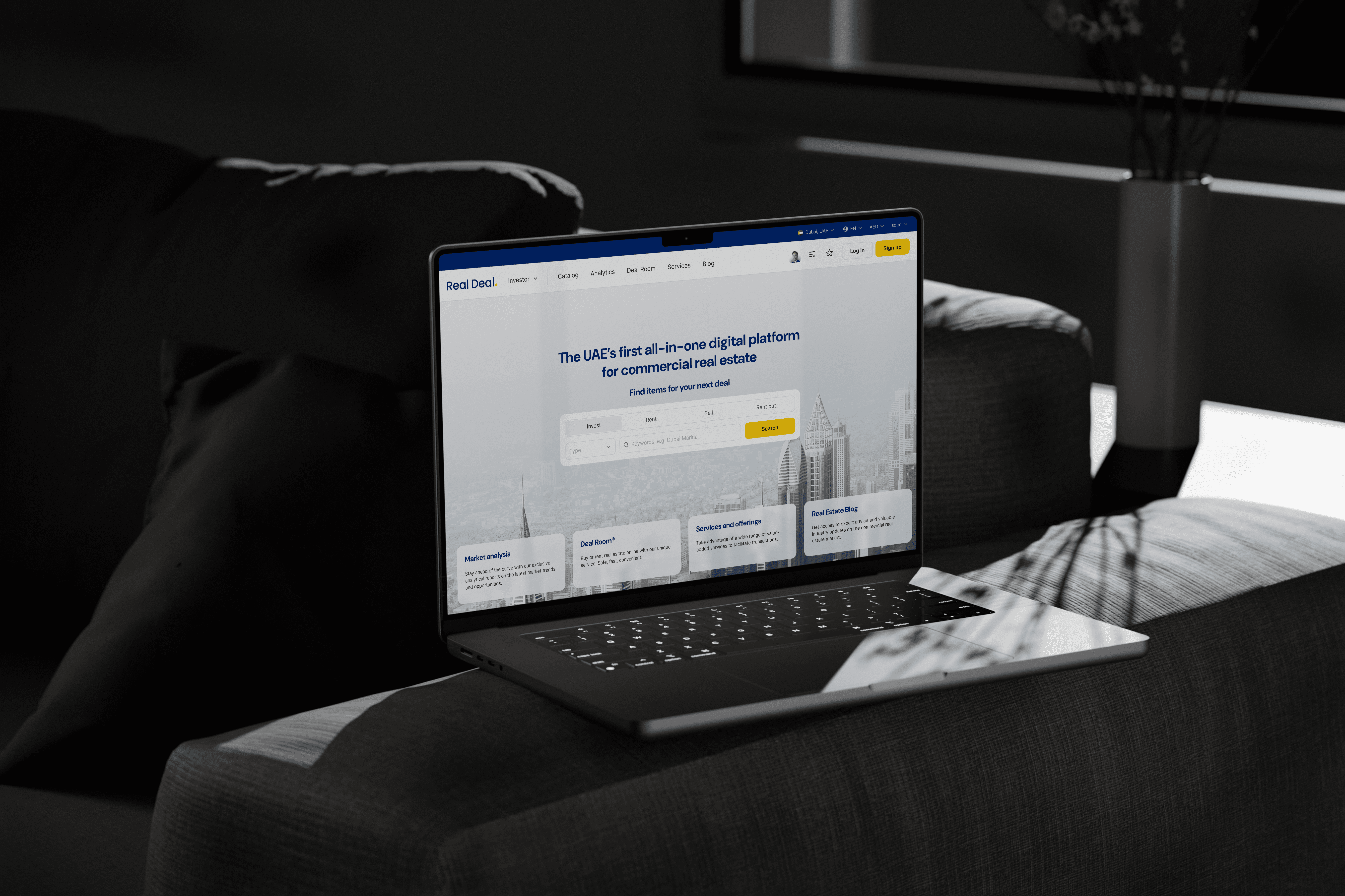 B2B платформа для сделок с КМ