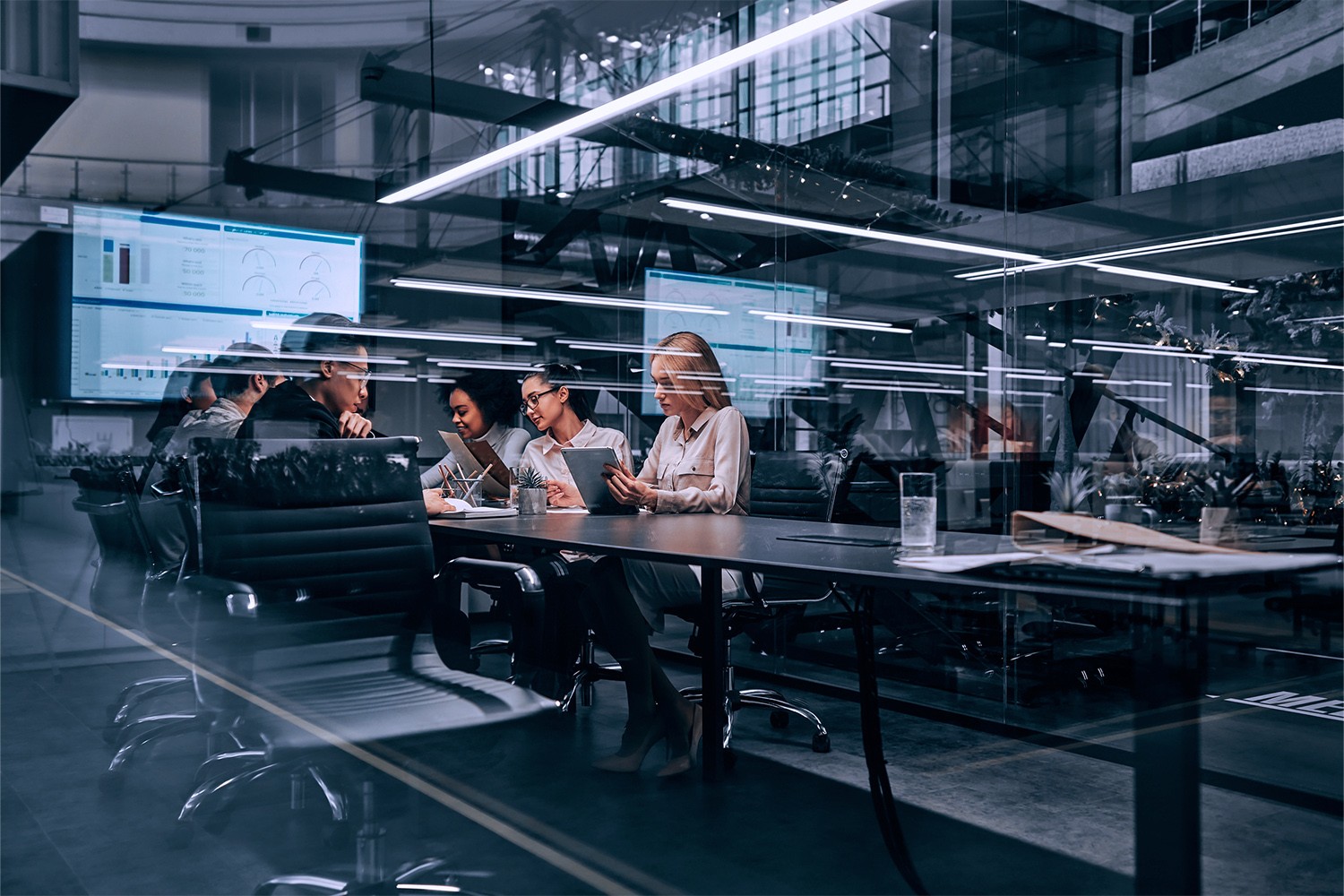 Photo of a company team