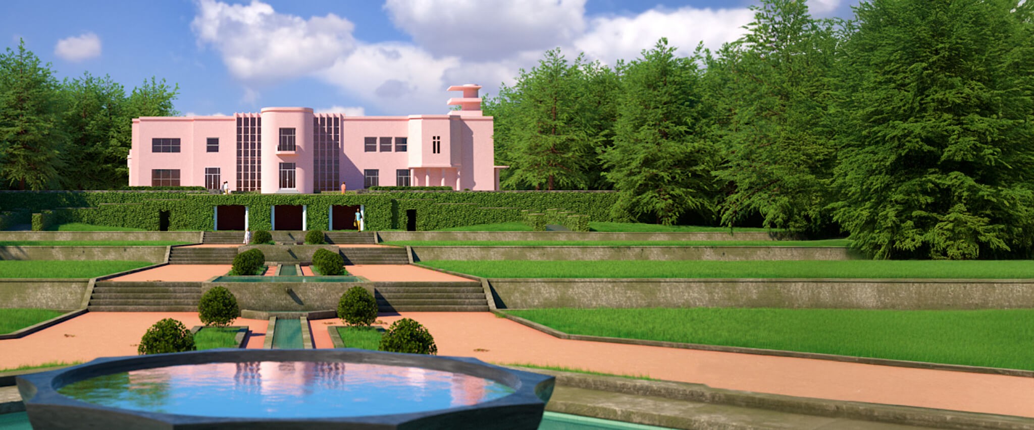 Pink Building in Serralvez