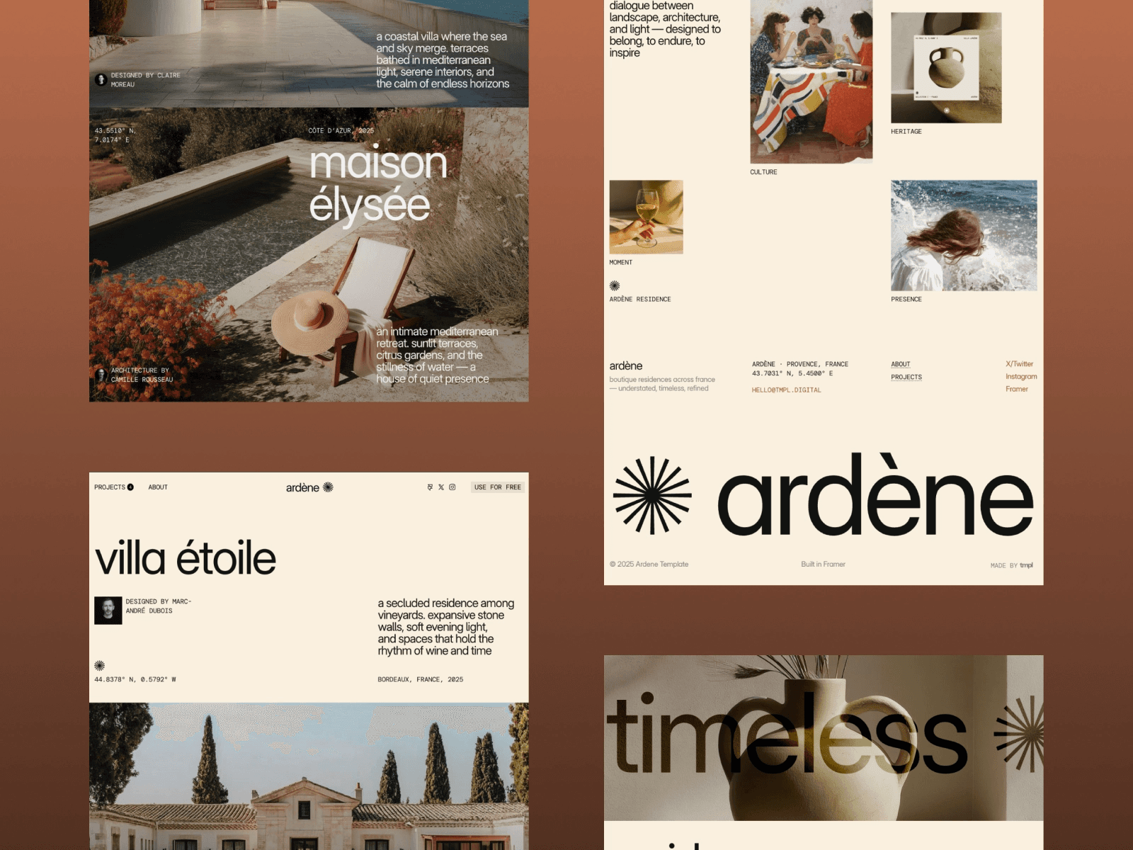 Top 13 Interior Design Website Templates - Ardene
