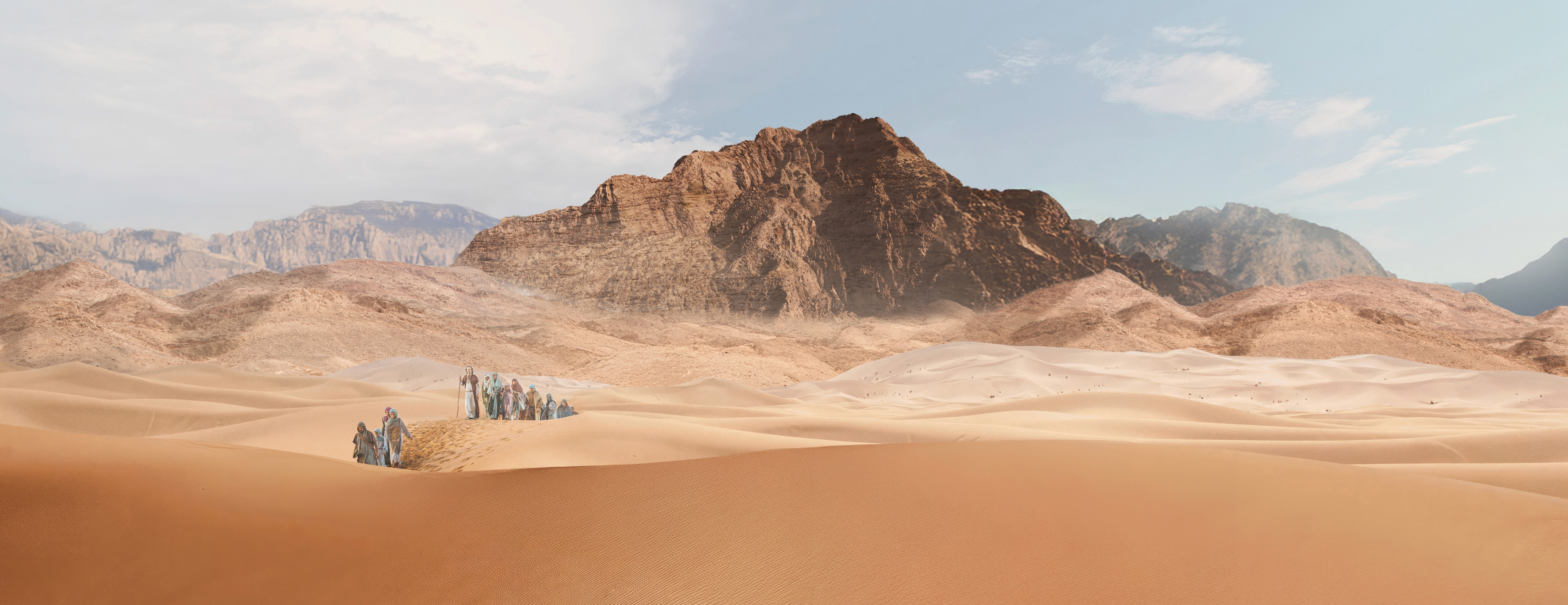 The Promised Land Series' Mount Sinai background