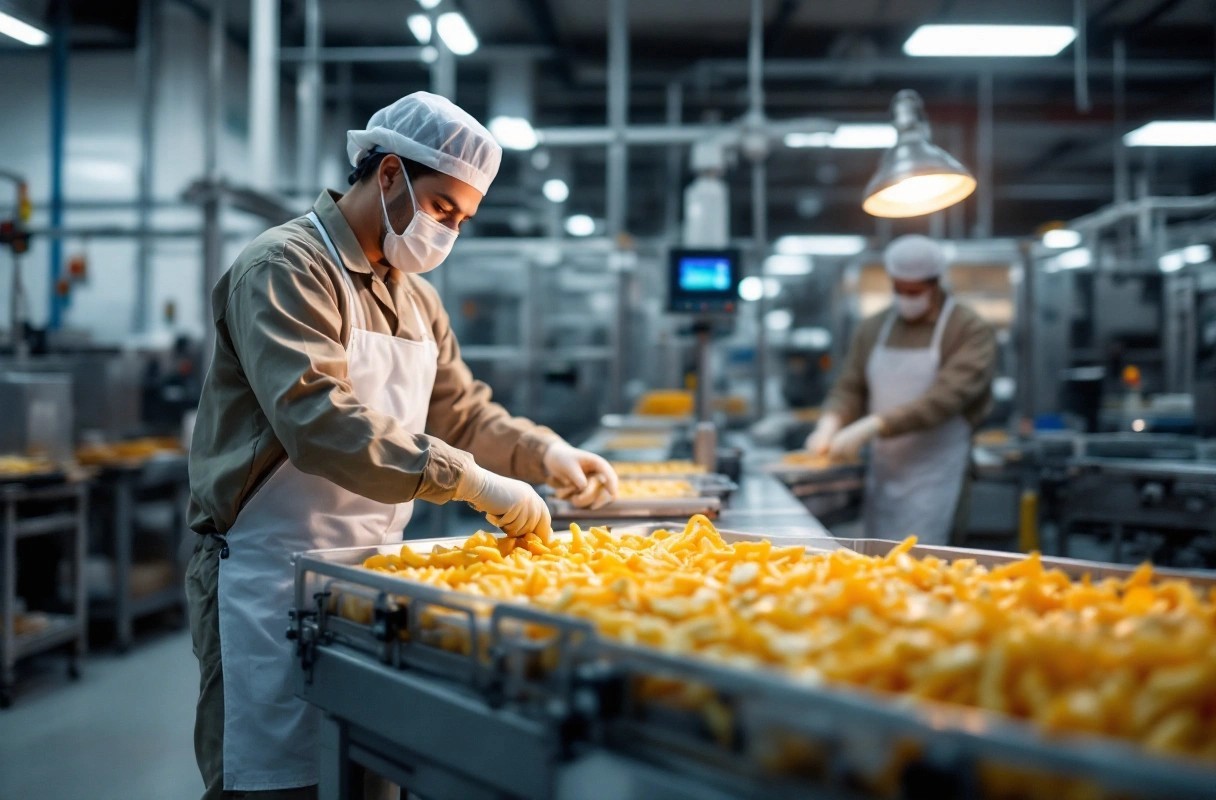 Professional image illustrating Risk Management Strategies in Food Production