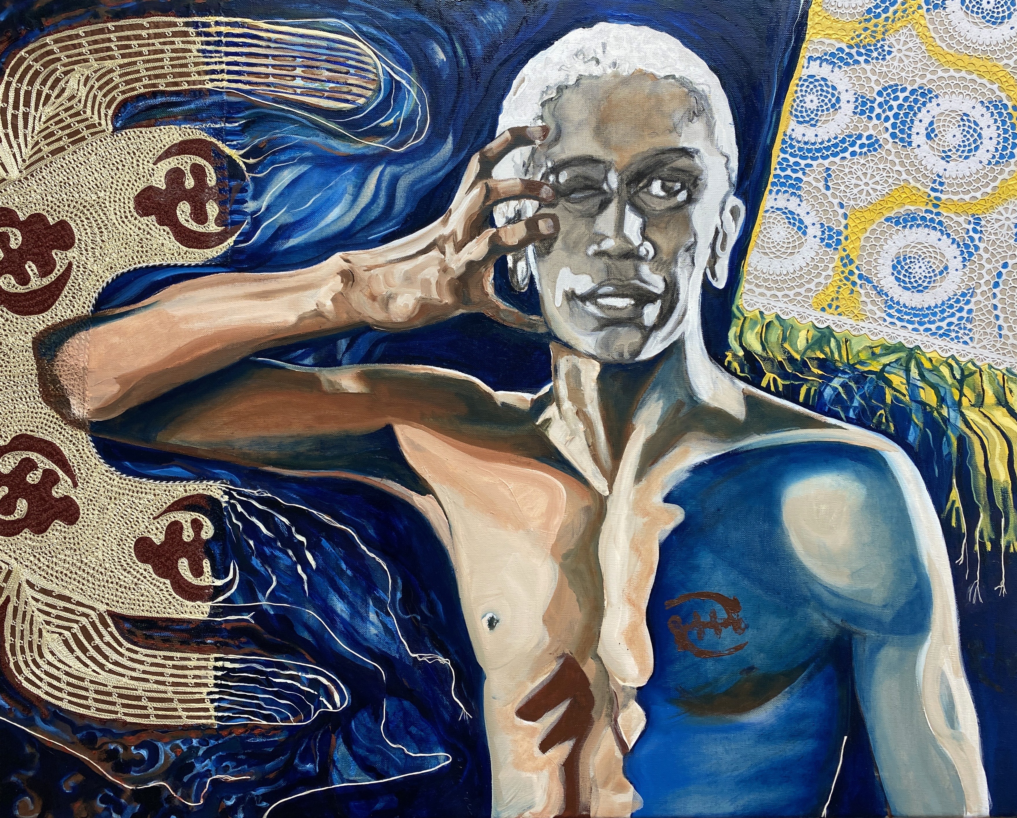 Swinging langs het IJ | olieverf op linnen | 60x70 cm