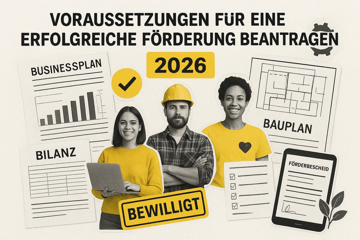 Voraussetzungen für eine erfolgreiche Förderung