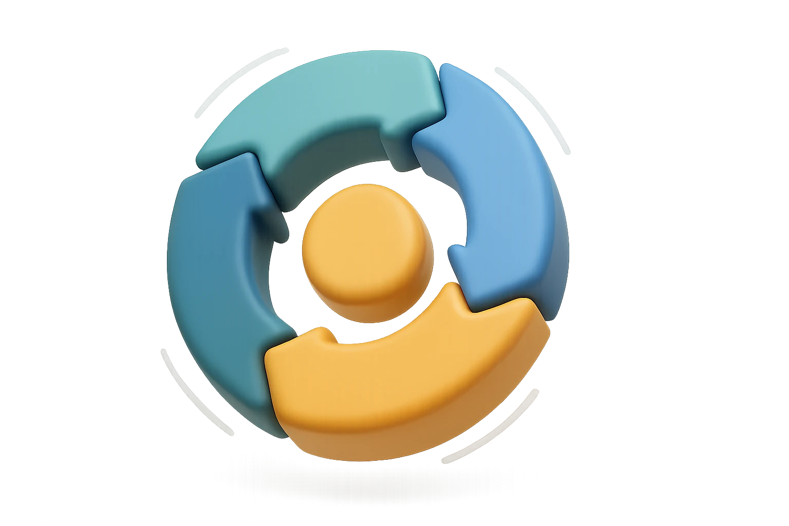 GTM Flywheel explained: a funnel treats a closed deal as the end, a flywheel treats it as fuel