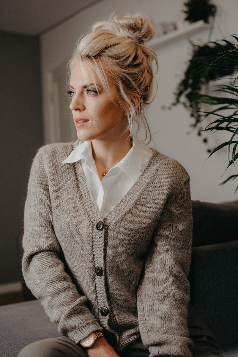 Misty Morning Cardi knitting pattern, photo 2
