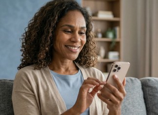 mulher sendo atendida no pronto atendimento digital conexa