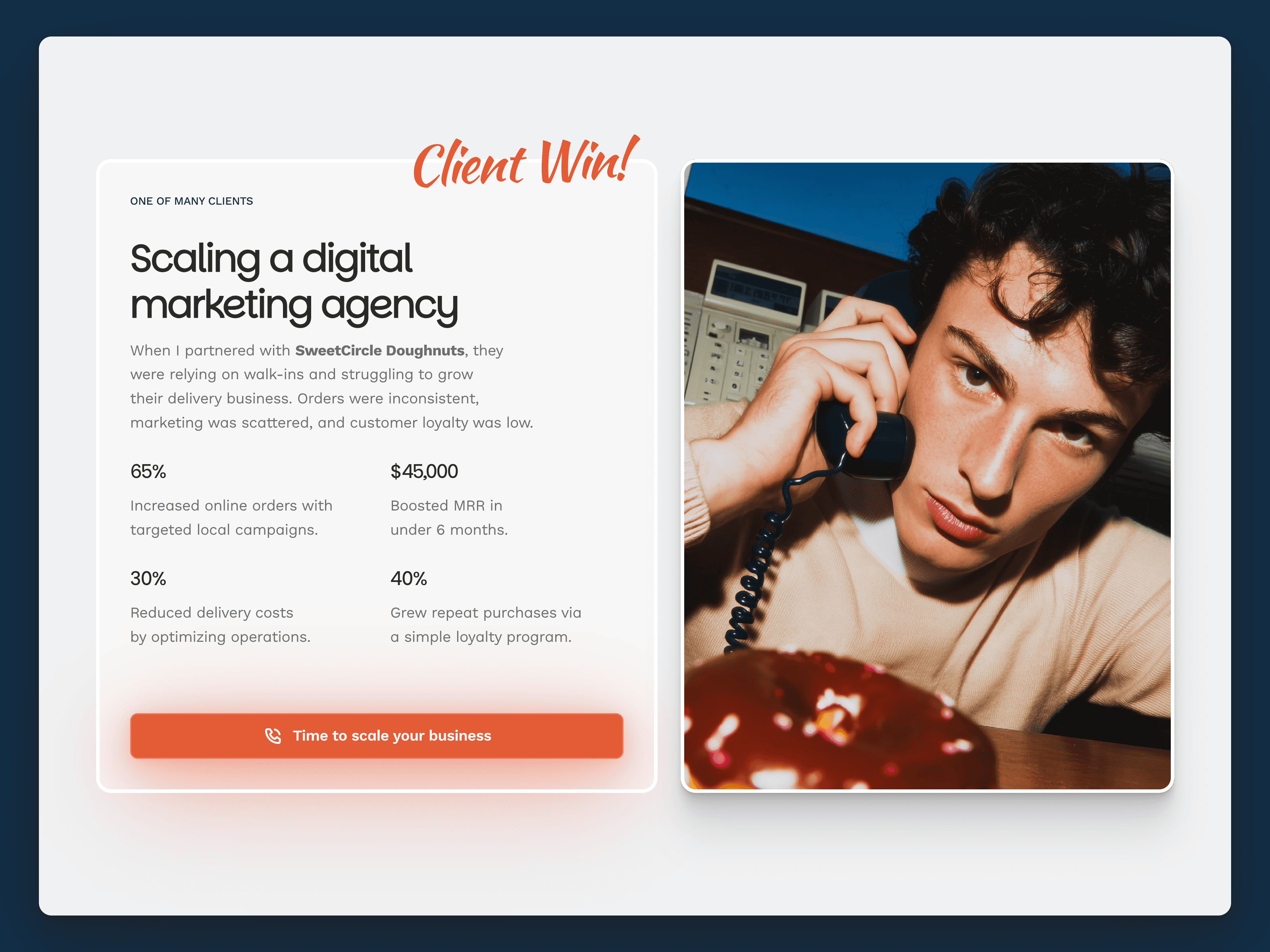 Partnr Framer Template for Business Consultants