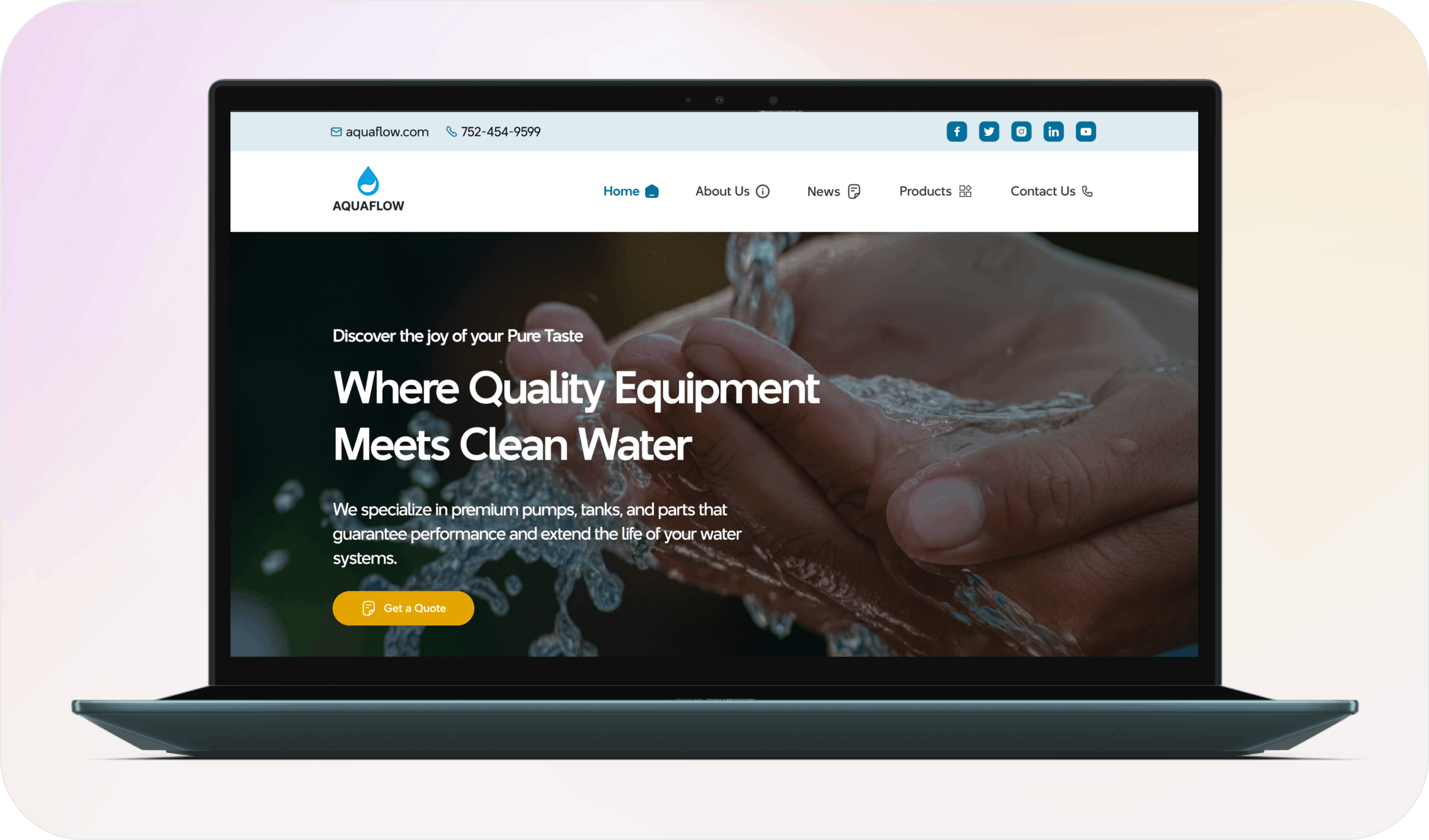 Home page