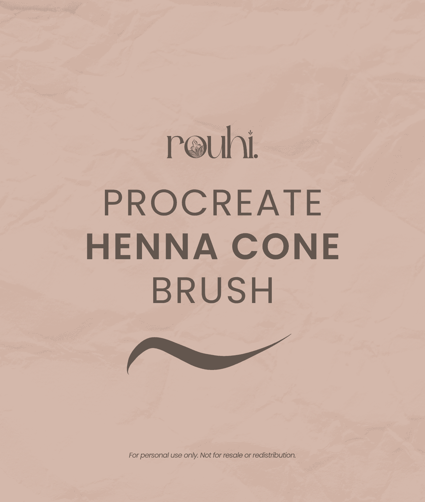 Custom henna procreate brush by Rouhihenna.