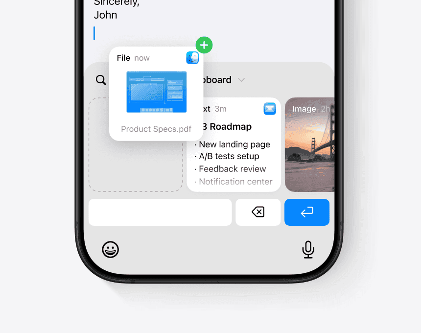 iOS Keyboard