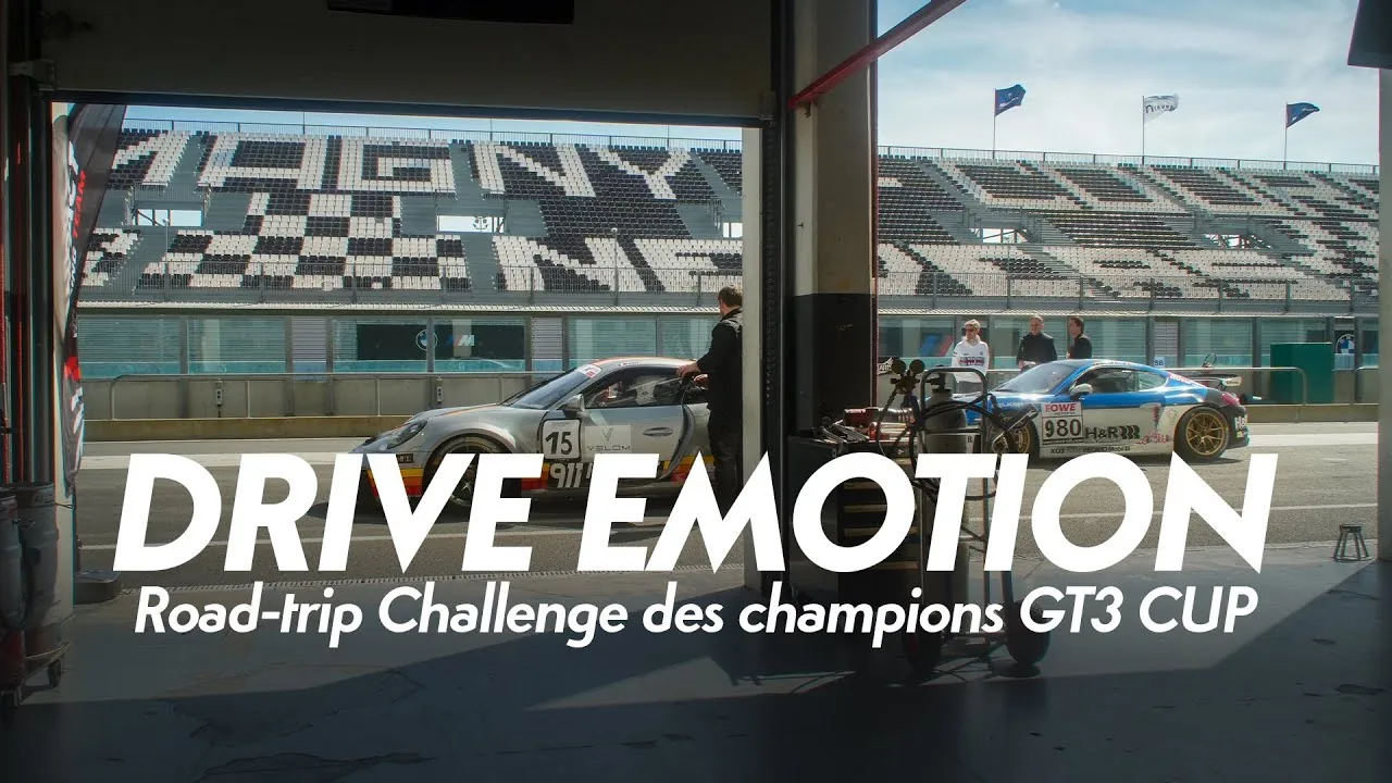Couverture de la vidéo du Challenge des champions GT3 Cup au circuit de Magny-Cours