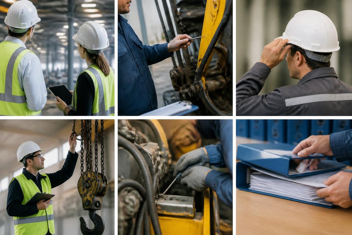 Compliance workflow for safety legislation