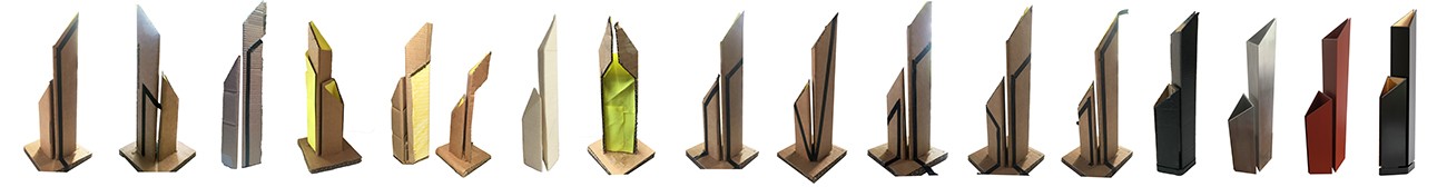 Quick mockups during the development process