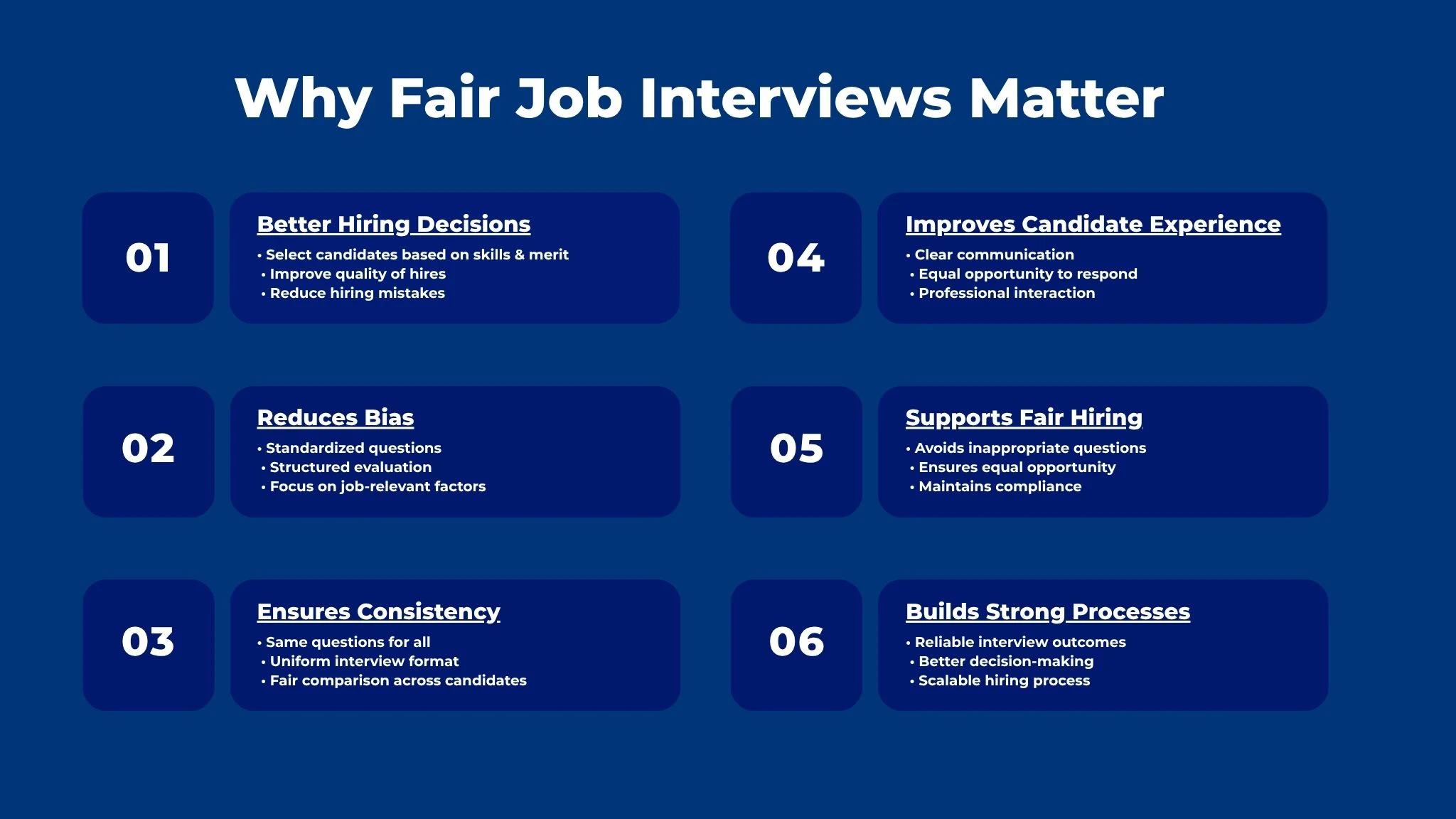 Why Fair Job Interviews Matter