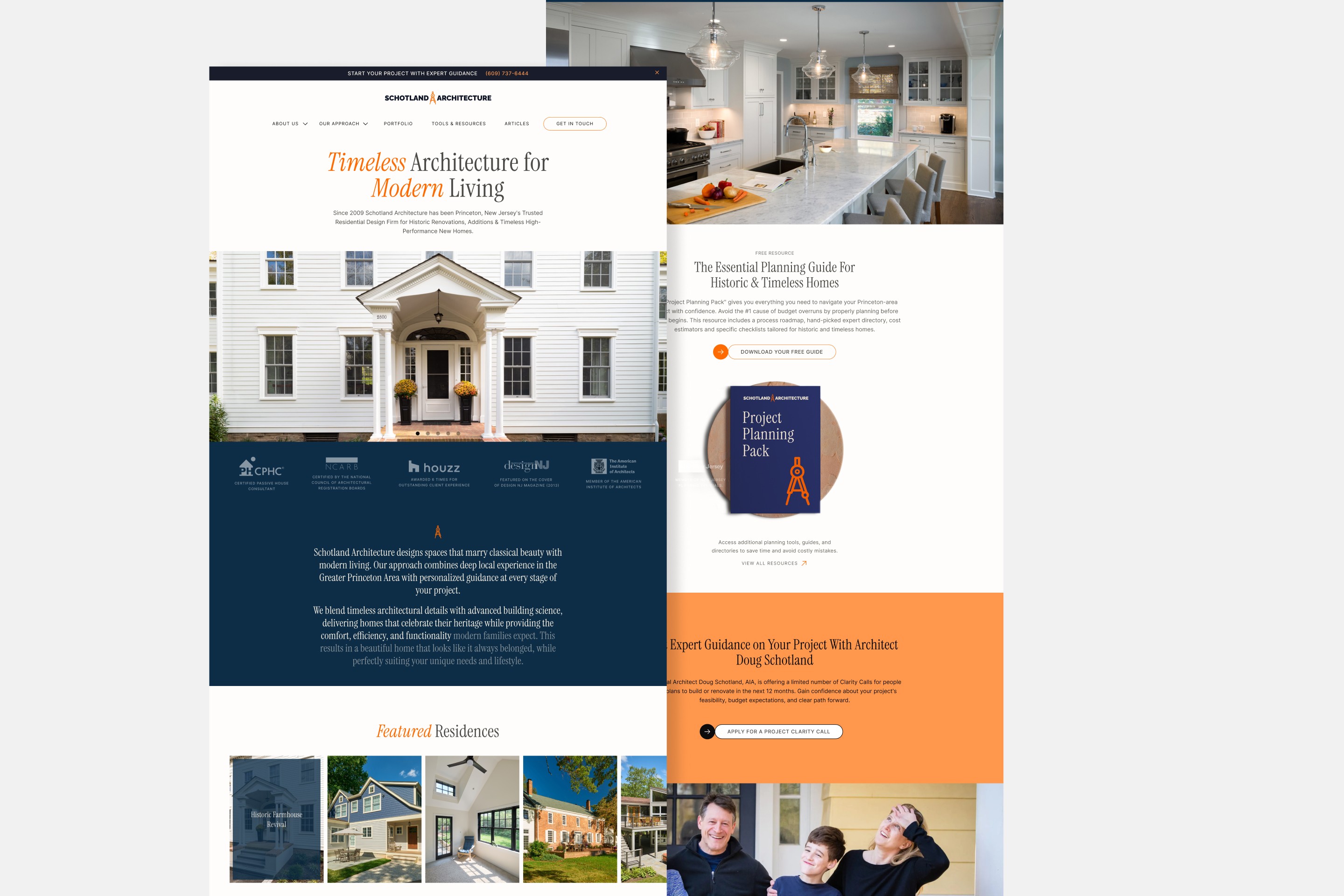 Home Page Desktop Version