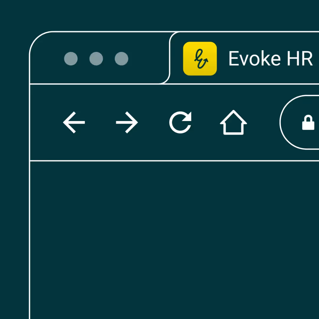 Evoke HR & Immigration homepage content and featured imagery