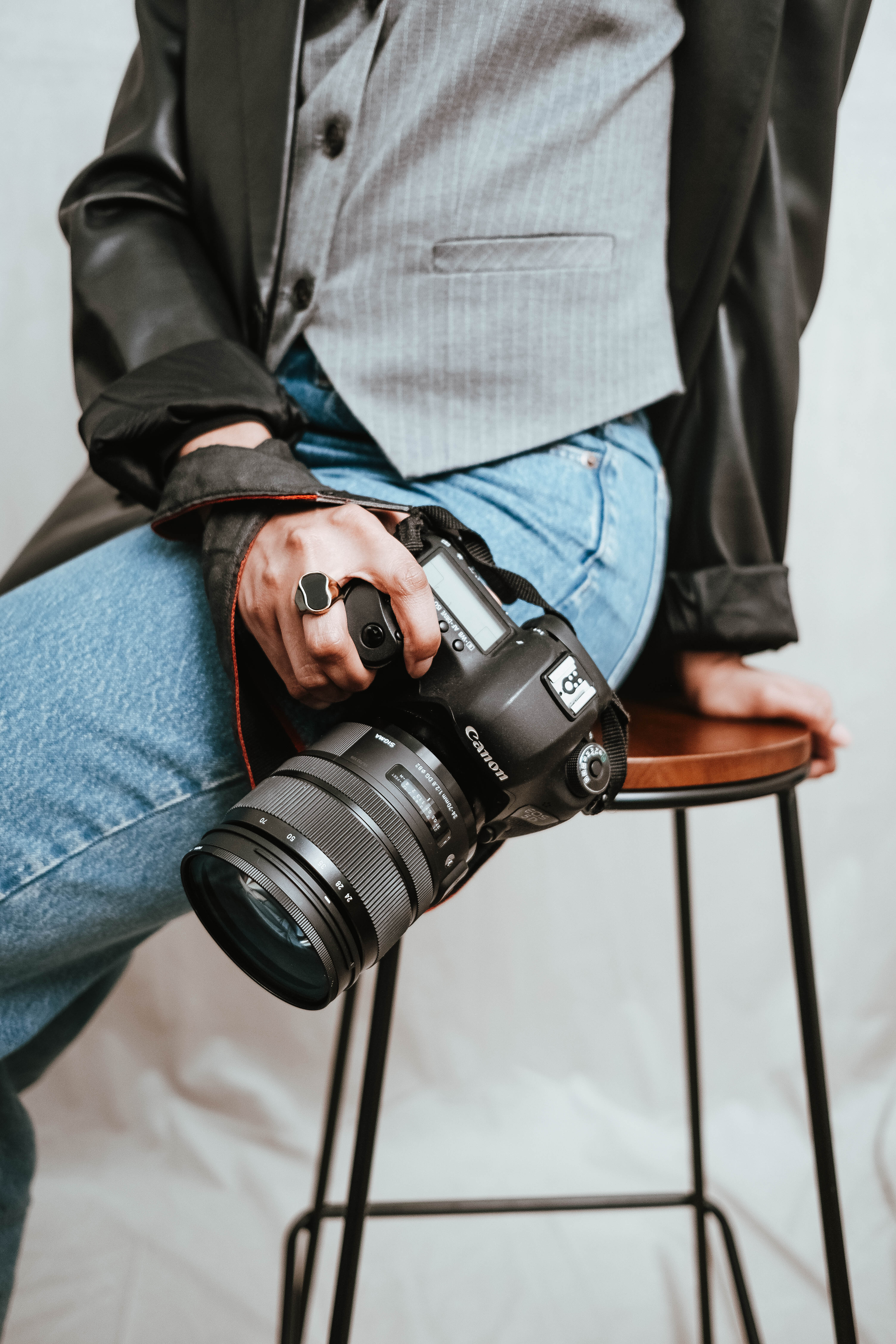 japanese woman with black hair portrait