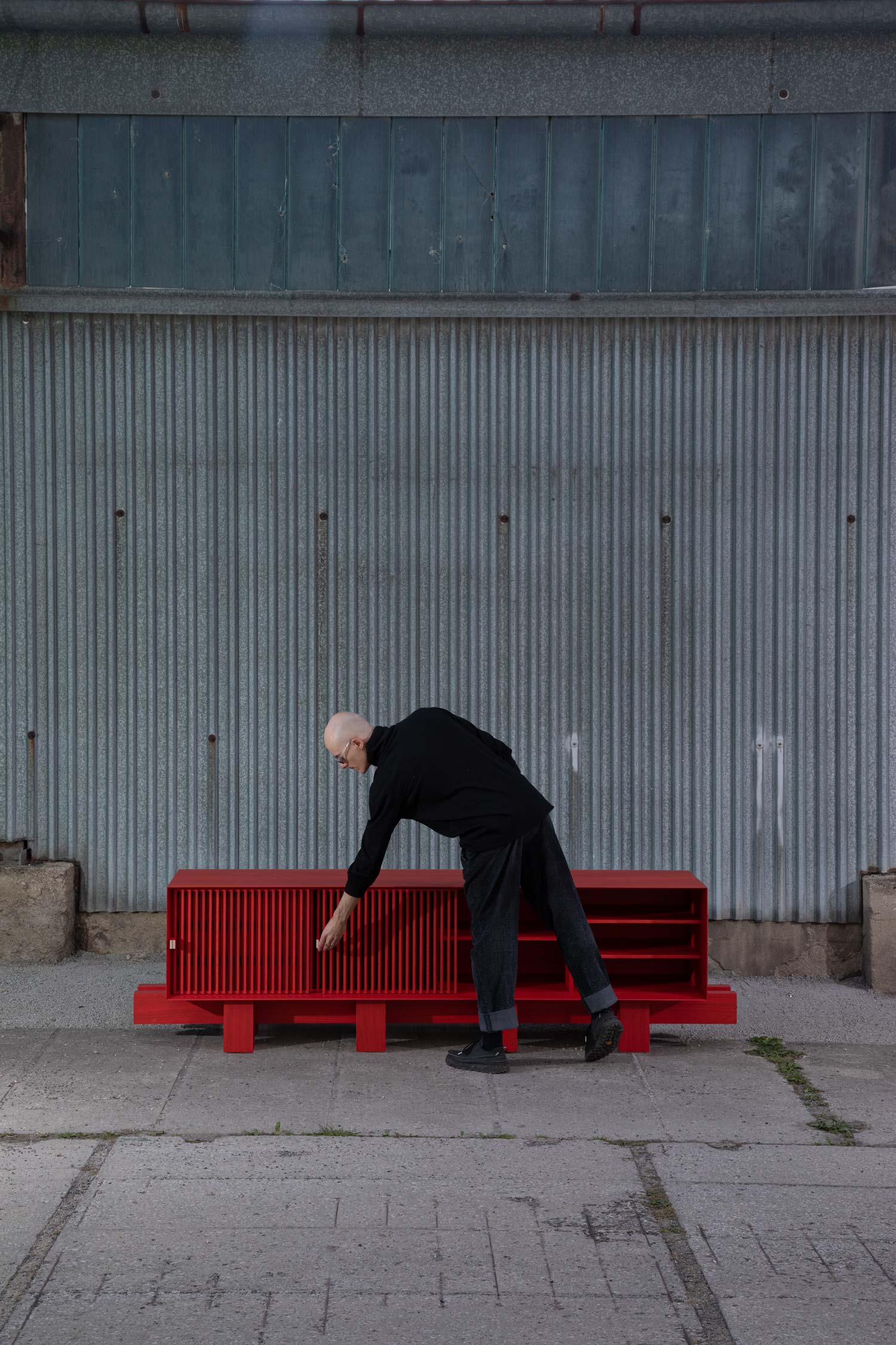 outdoor-photo-of-red-nam-solid-wood-handcrafted-sideboard-design-jiri-krejcirik-01