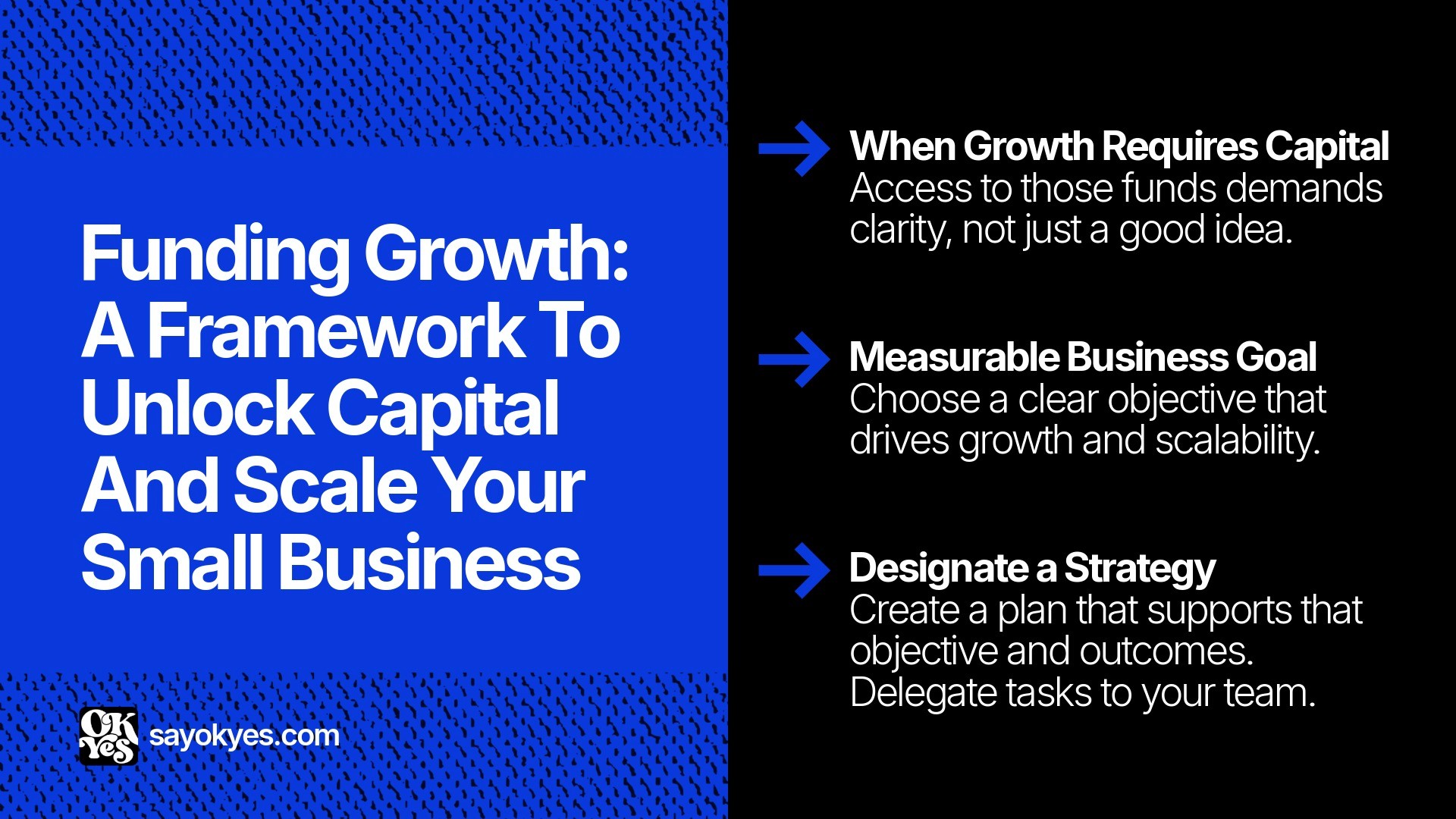 Funding Growth: A Framework To Unlock Capital And Scale Your Small Business