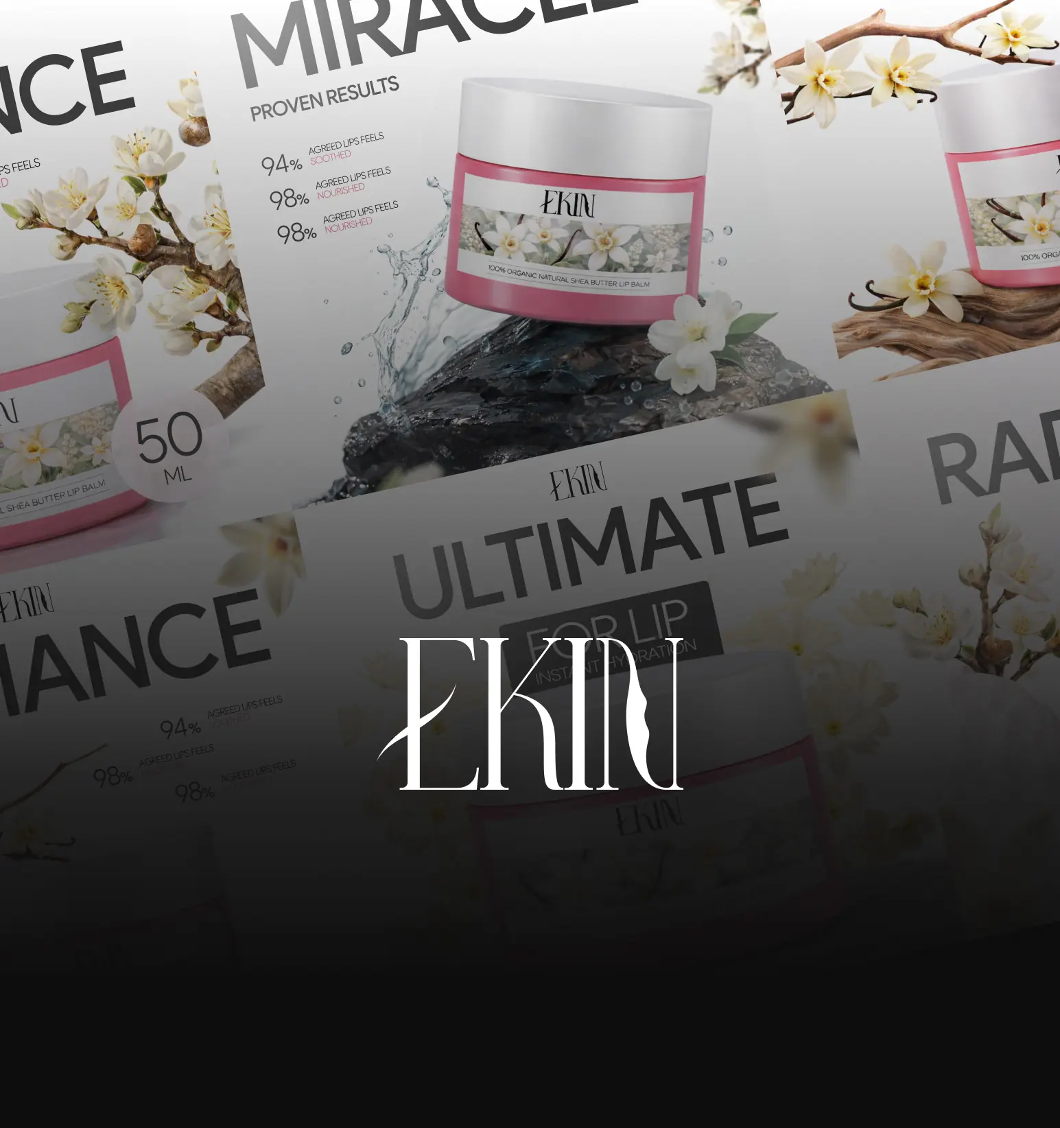 cosmetics brand social media post design