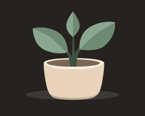 Flower illustration representing growth and resillience