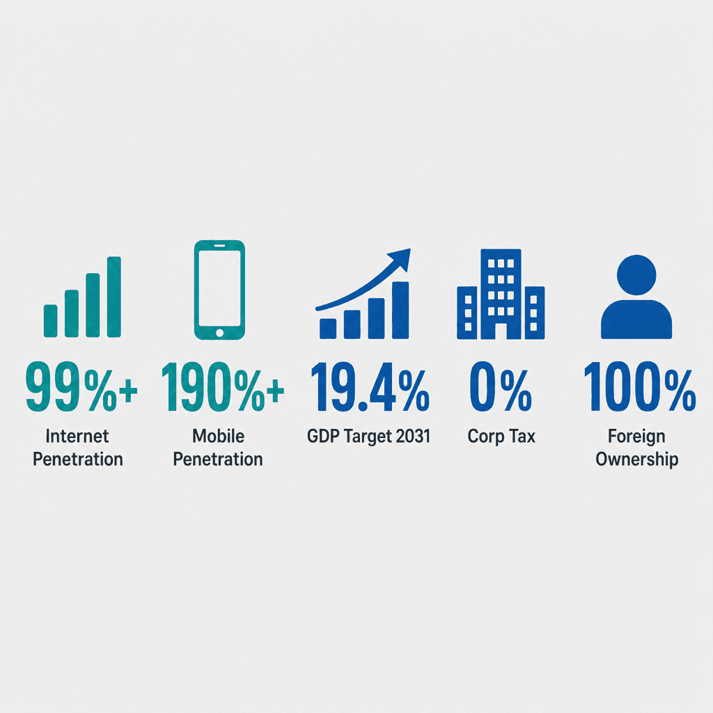 Infographic: Start a Other Telecommunications Services Business in Dubai