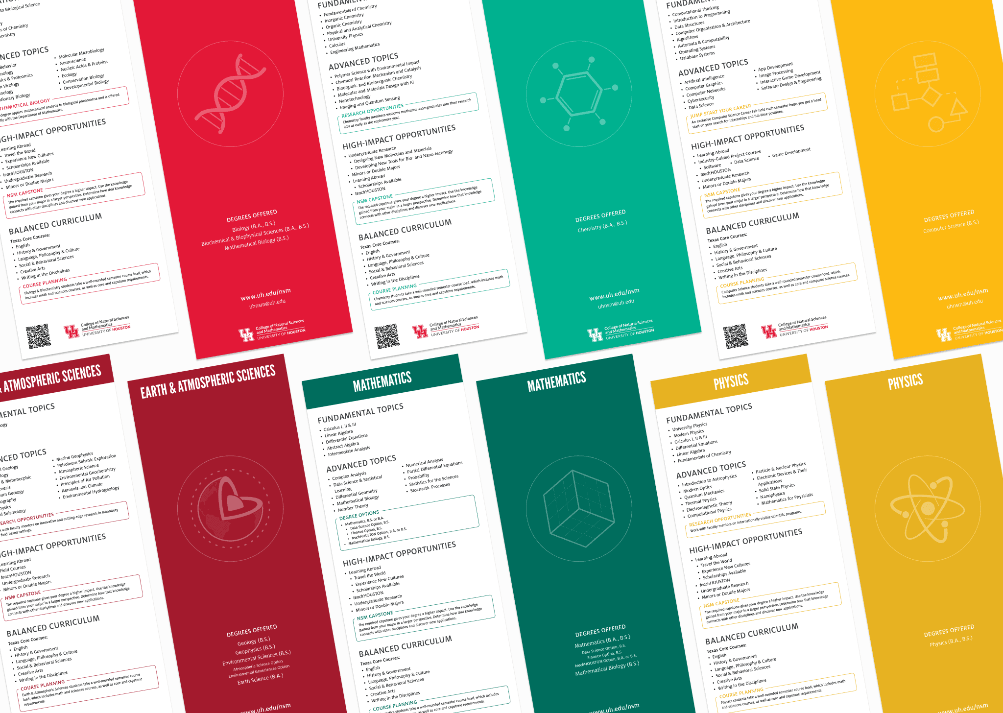 Icons in use on printed materials.