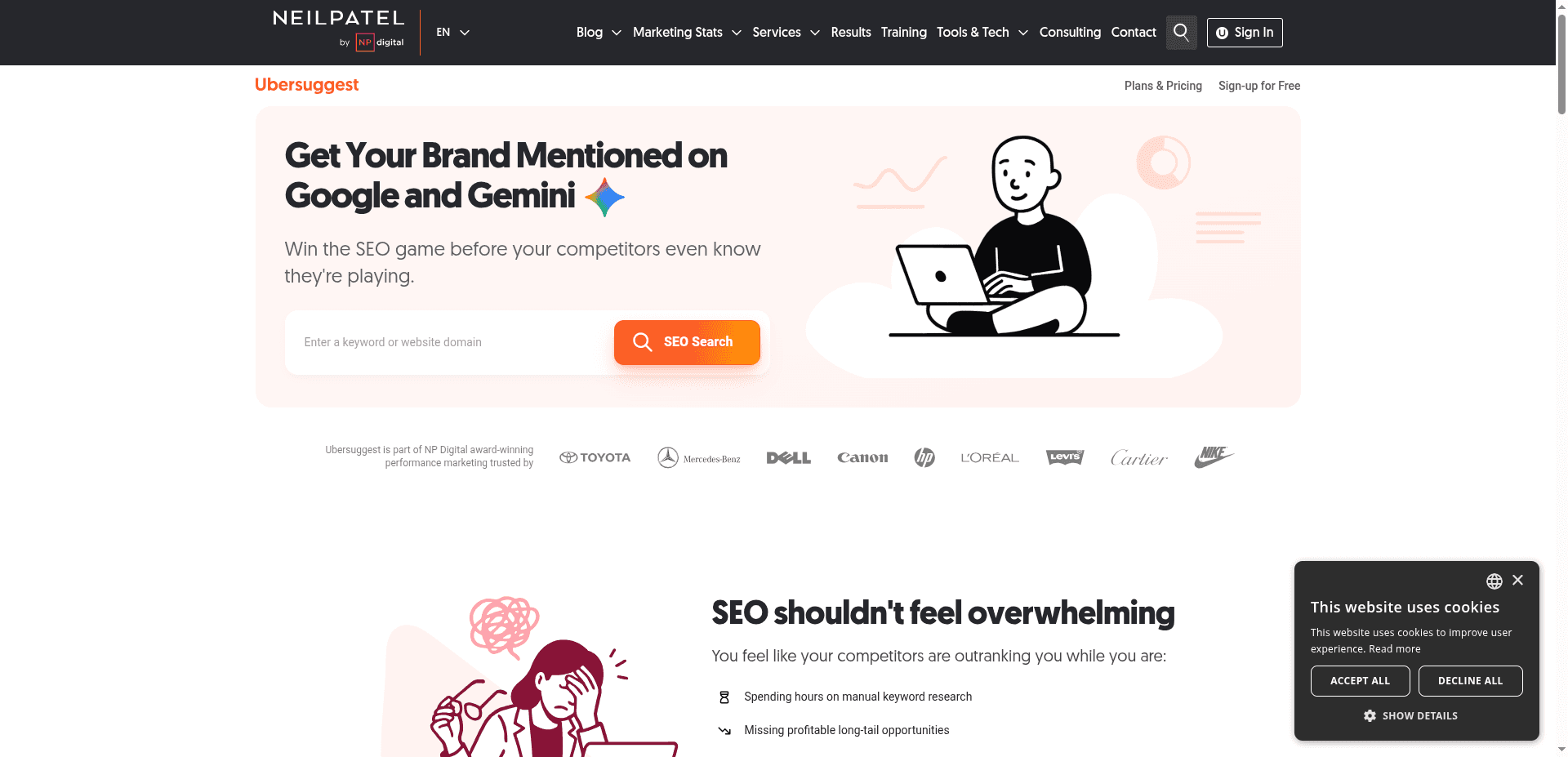 Ubersuggest