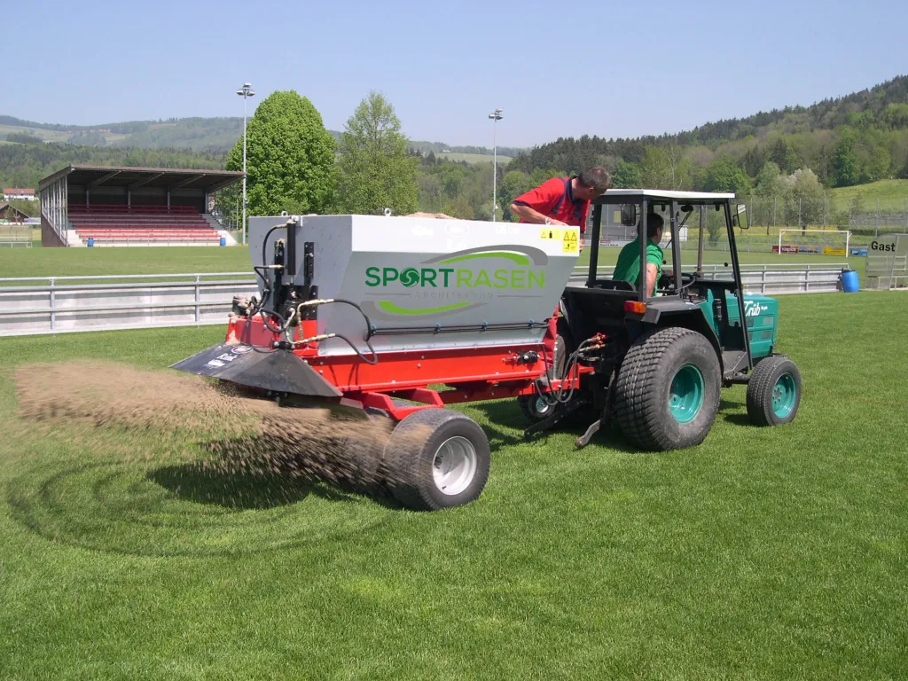 Sand für Besandung von Spotrasen