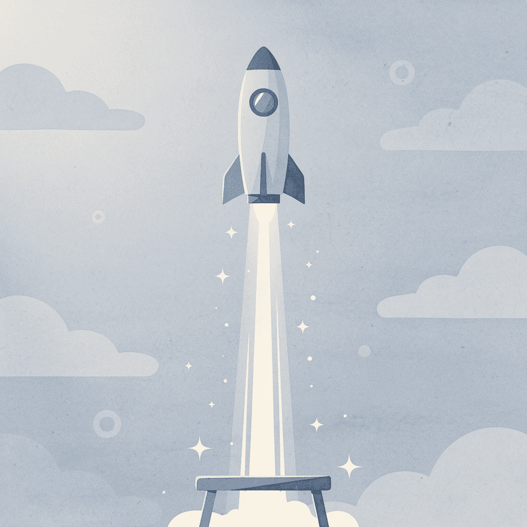 Scene of a seller launching away from a platform seeking better alternatives