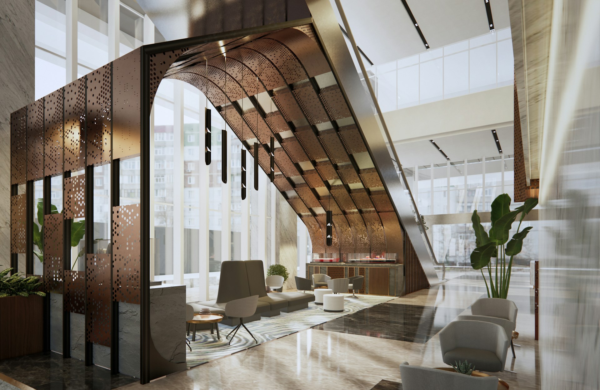 One of the images from the project describing this amenity